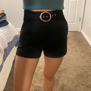 Unique Zara Black Shorts